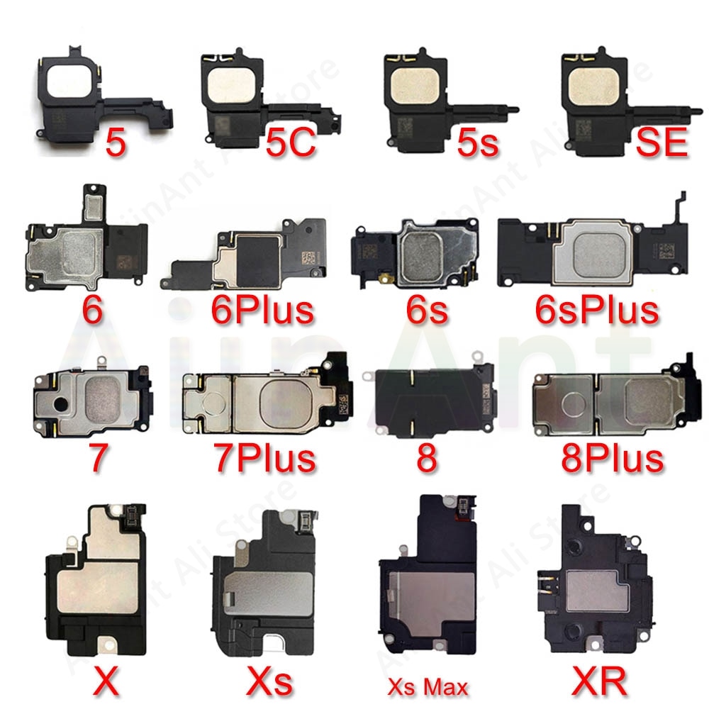 Bottom LoudSpeaker For iPhone 6 6s 7 8 Plus 5S SE Sound Ringer Loud Speaker Flex Cable For iPhone X Xs Max XR Repair Parts