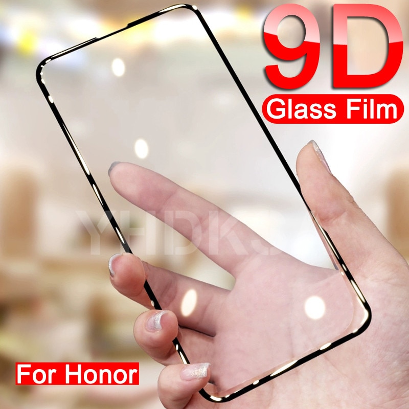 9D Protective Glass For Huawei Honor X10 9X 9A 9C 9S 8X 8A 8C 8S 20S 30S 9i 10i 20i Tempered Screen Protector Glass Safety Film