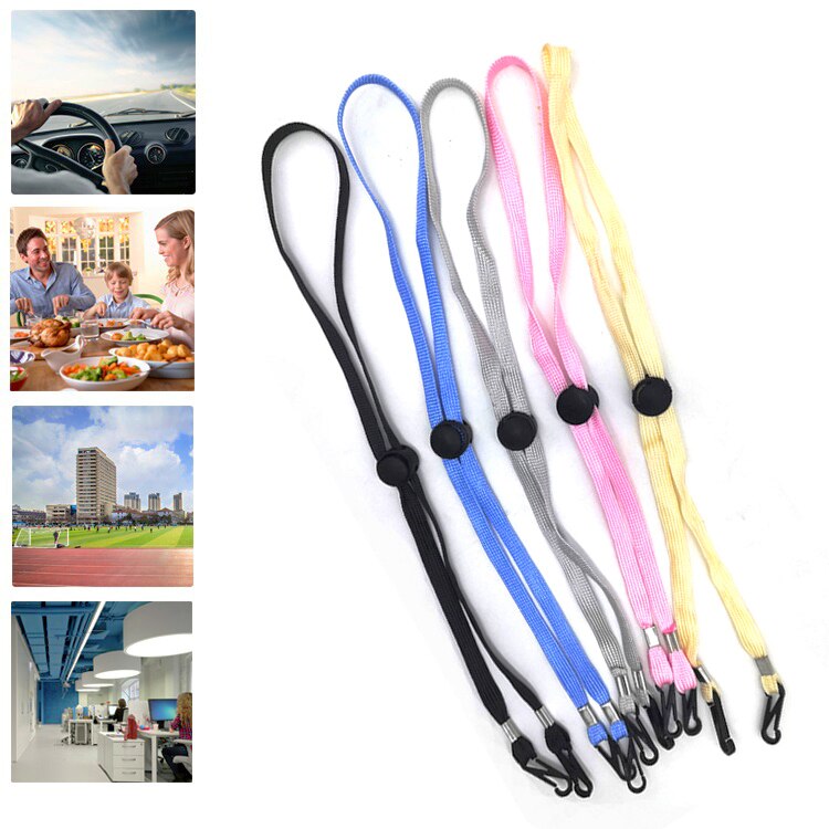 1/10/15 pcs 5-color Elastic Bands Elastic rubber band Anti-lost Anti-drop Mask Hanging Rope elastic tape phone strap Rope acces