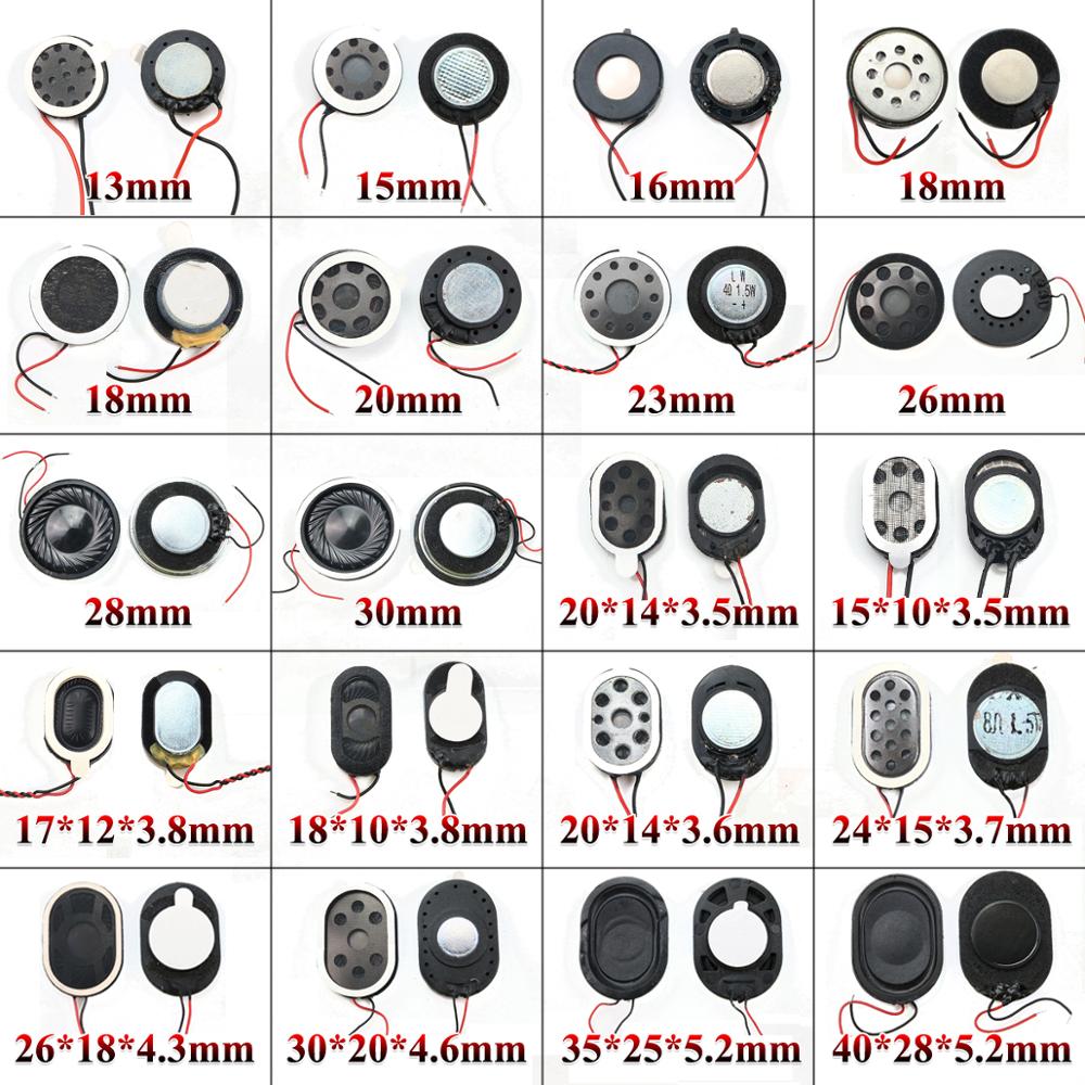 YuXi Replacement Buzzer Ringer Sound Speaker 13mm 15mm 16 17 18 20 23 26 30 35 40 mm Round Loudspeaker For Cell Phone