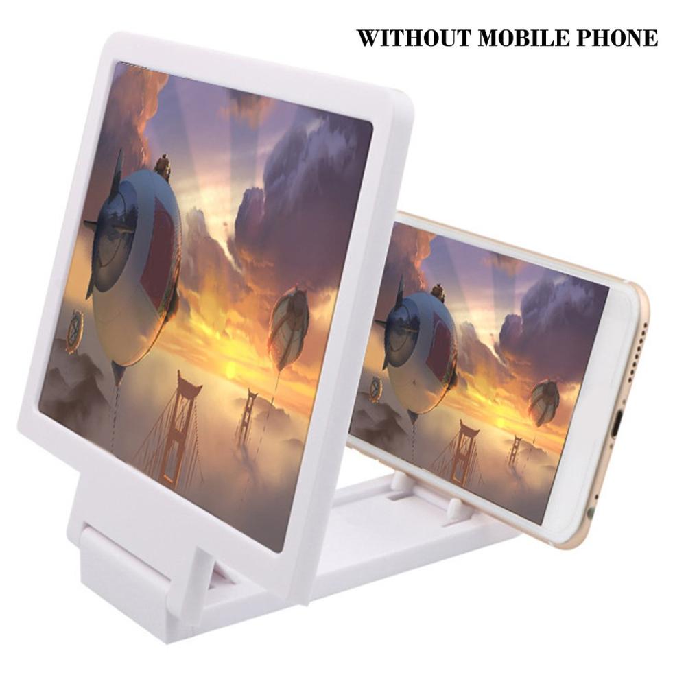 Mobile Phone 3D Screen Magnifier Eye Protection Phone Video Screen Amplifier Expander Stand Holder