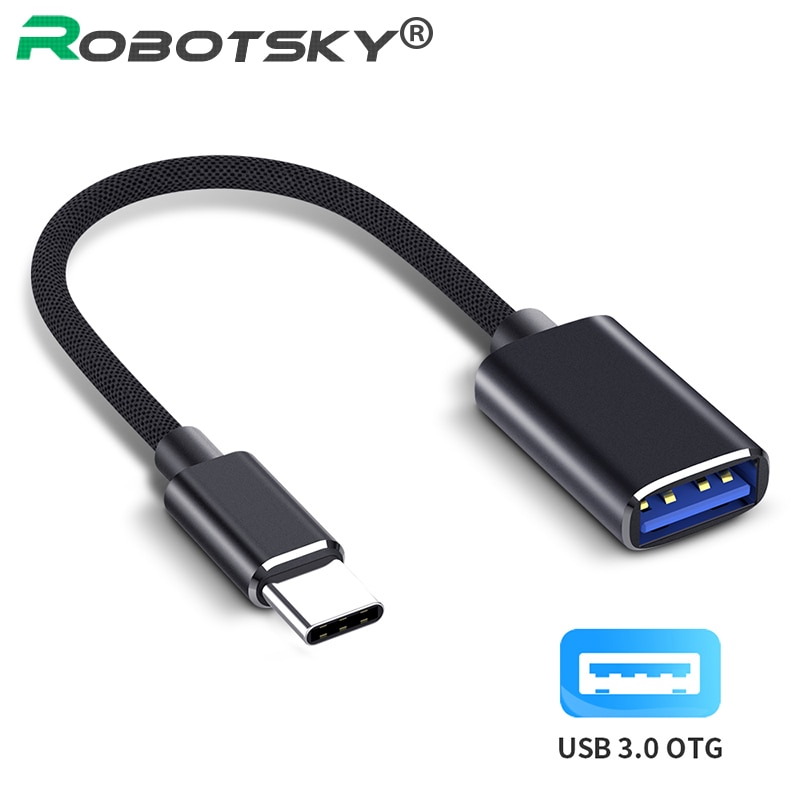 Type-C Micro USB OTG Adapter Cable USB 3.0 Female To Type C Male Cable Adapter Converter USB-C Cable For Car MP4 Phone