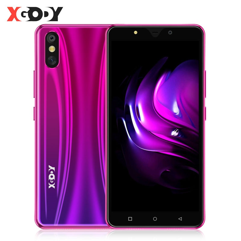 XGODY S20 LITE 3G Celular Smartphone 5.5" Full Screen Dual SIM 1GB 8GB Quad Core 5MP Camera GPS 2800mAh Android 10 Mobile Phones