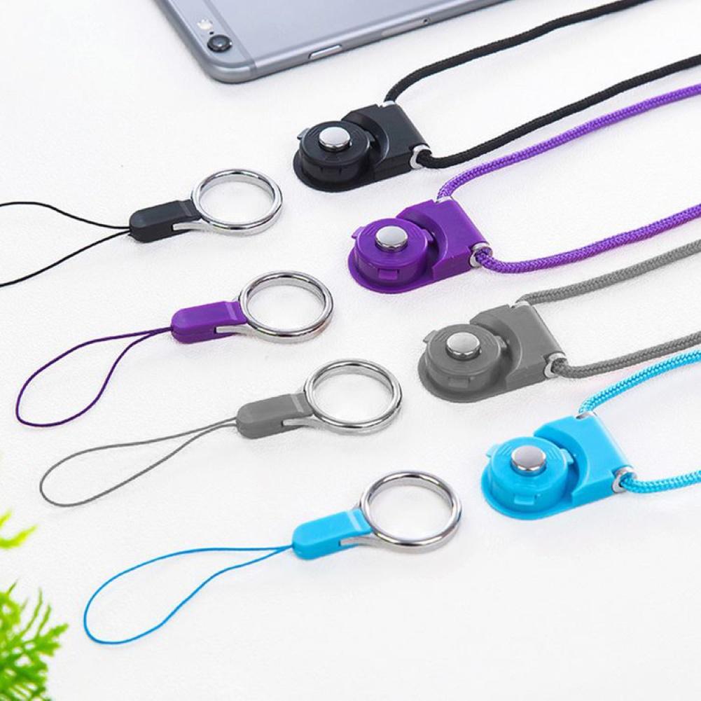 Universal Detachable Mobile Phone Case Lanyard Strap Finger Neck Hanging Rope Hang Rope Lariat Lanyard