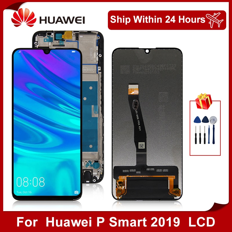 6.21" For Huawei Display P Smart 2019 LCD Screen Touch Digitizer Assembly For Huawei POT-LX1 L21 LX3 LCD Replacement Parts