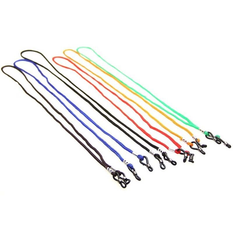 eyeglasses lanyards Cord Adjustable End Glasses Holder colorful sun glasses neck strap String rope chain