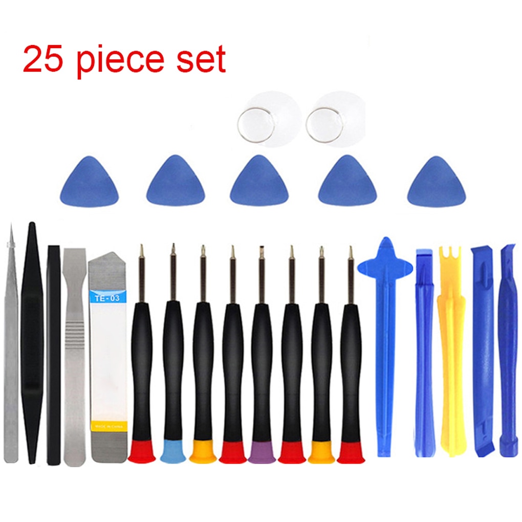 25 In 1 Phone Repair Tool Kit Multifunction Precision Screwdriver Set Spudger Pry Opening Tool Screwdriver Set For iPhone Huawei