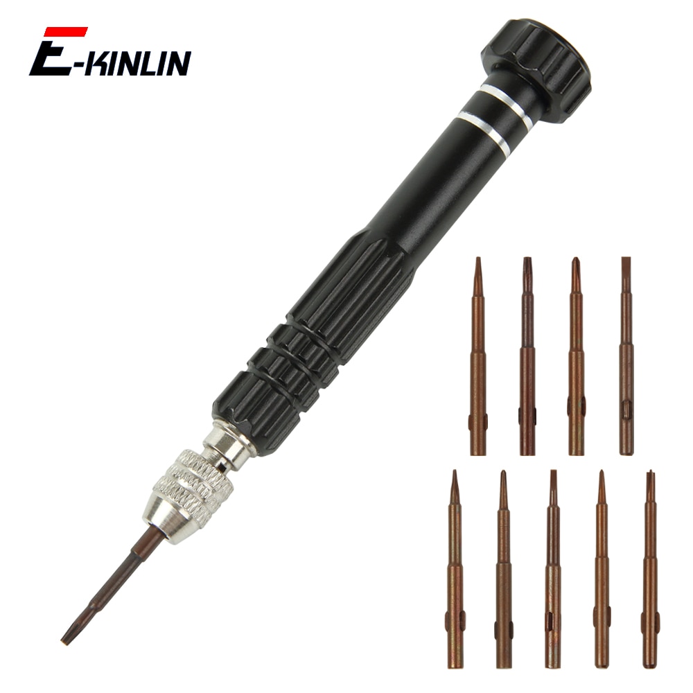 Precision Disassemble Magnetic Torx Cross Pentalobe Head Screwdriver Bit Repair Kit For iPhone Android Mobile Phone Open Tool