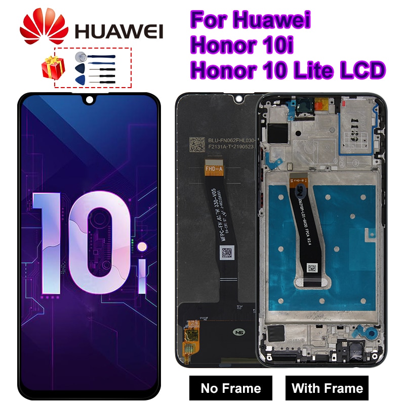 6.21" For Huawei Honor 10i Display HRY-LX1T LCD Touch Screen Display Digitizer Assembly Parts For Honor 10 lite LCD HRY-LX1