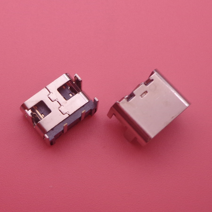 1pcs Micro USB JACK 3.1 Type-C 6pin 2pin 2p female Connector For Mobile Phone Charging port Charging Socket