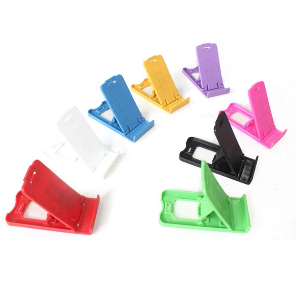 2021 NEW Colorful Universal Mobile Phone Car Desktop Stand Portable Foldable Holder Desk stand for iPhone Samsung Xiaomi Huawei