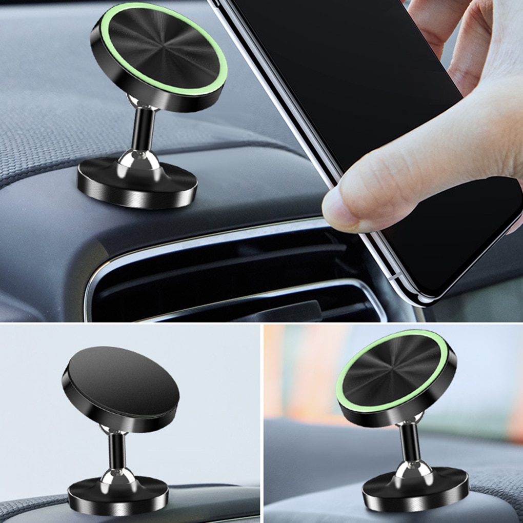 Magnetic Car Dashboard Phone Holder Stand Cellphone GPS Universal Mount Florescent/Silicone Type