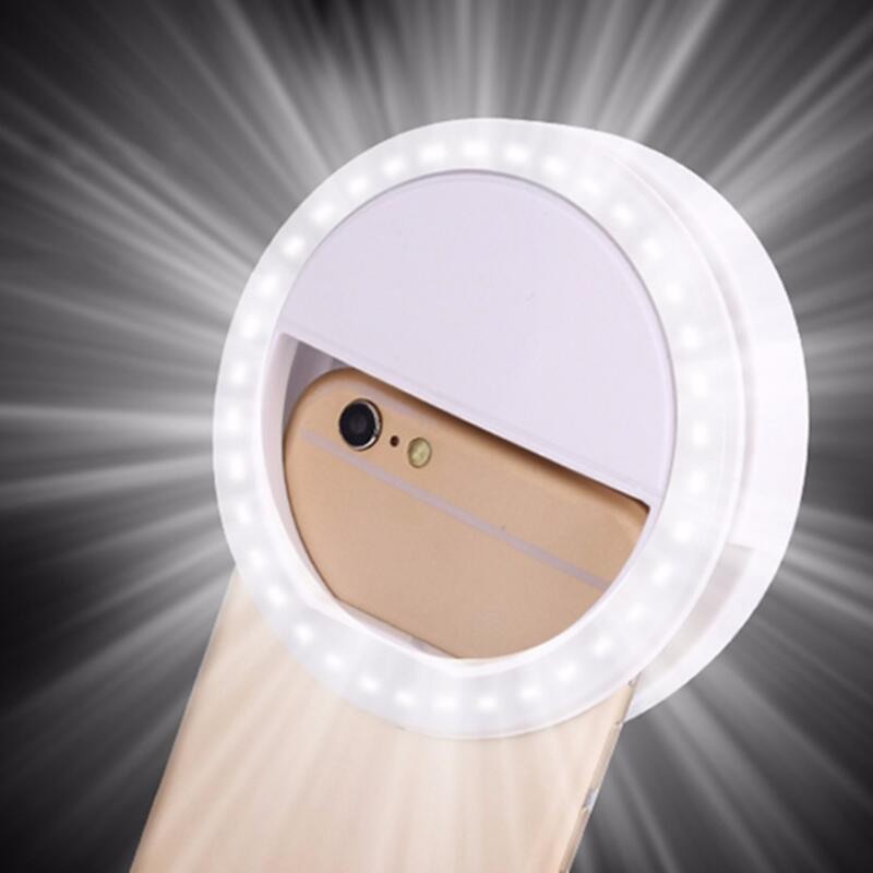 36 LED Selfie Light Phone Flash Light Led Camera Clip-on Mobile phone Selfie ring light video light Enhancing Up Selfie Lamp