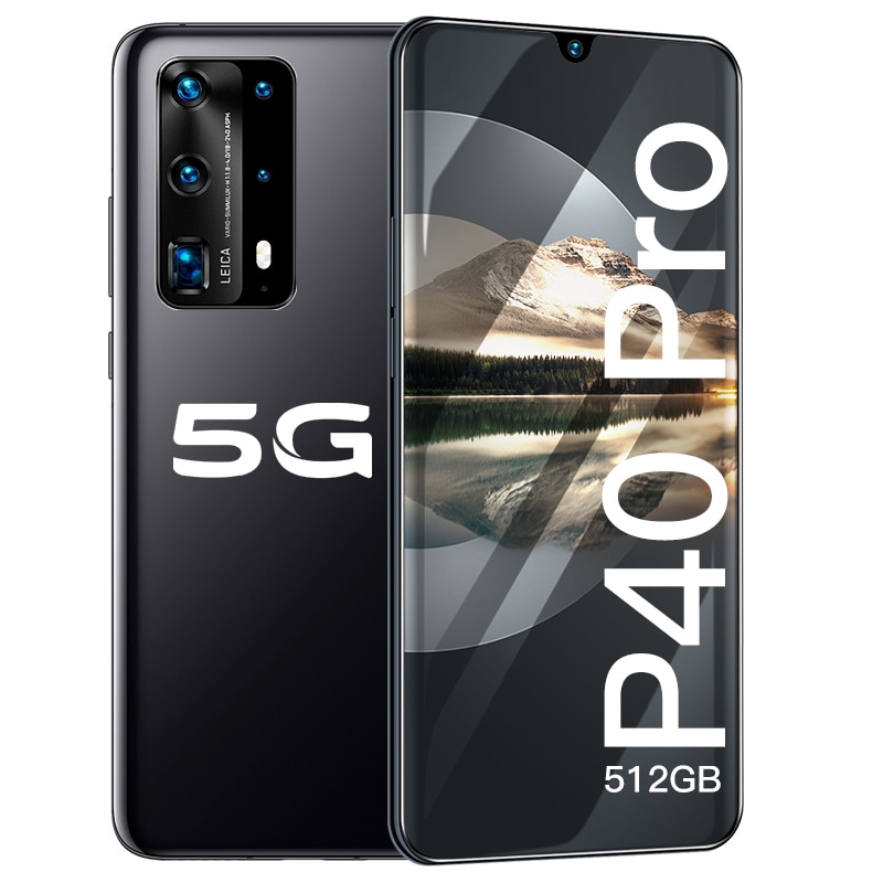 P40 Pro smartphones 6.8 HDinch Full screen mobile phones 12GB+512GB Smartphone 16+32MP HD Camera Origina telephone Dual Sim Card