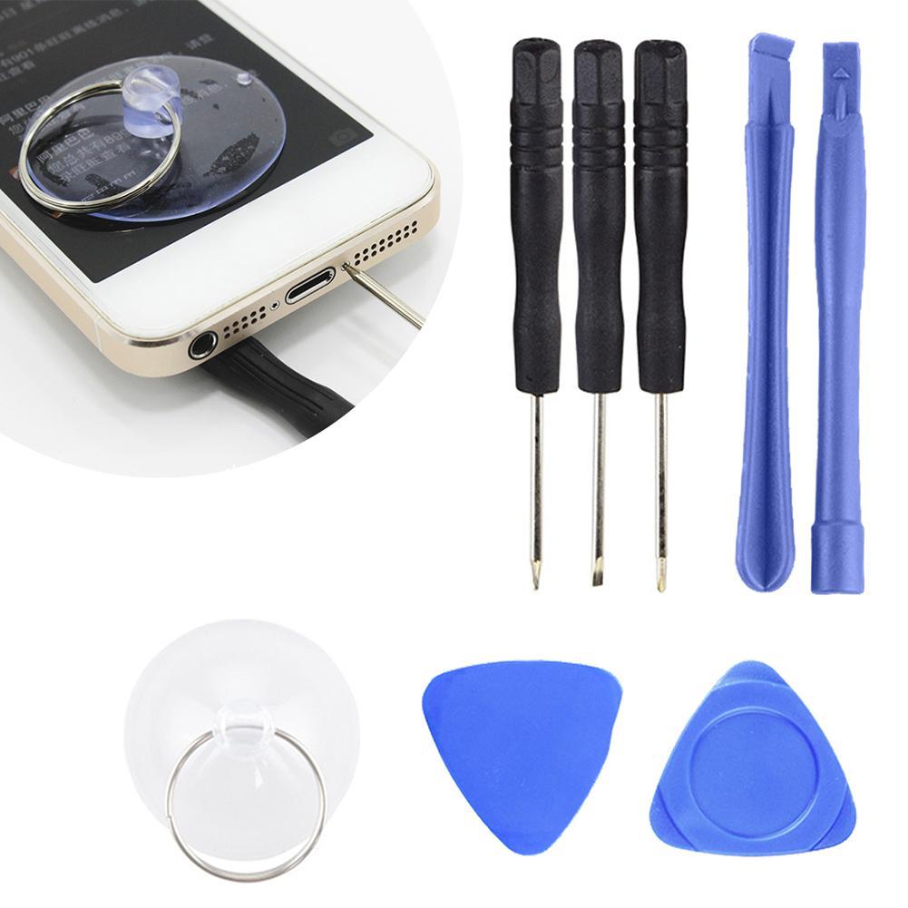 8pcs/set Cell Phones Opening Screen Pry Repair Tool Kits Professional Mobile Phone Screwdriver Tools for iPhone Samsung Xiaomi