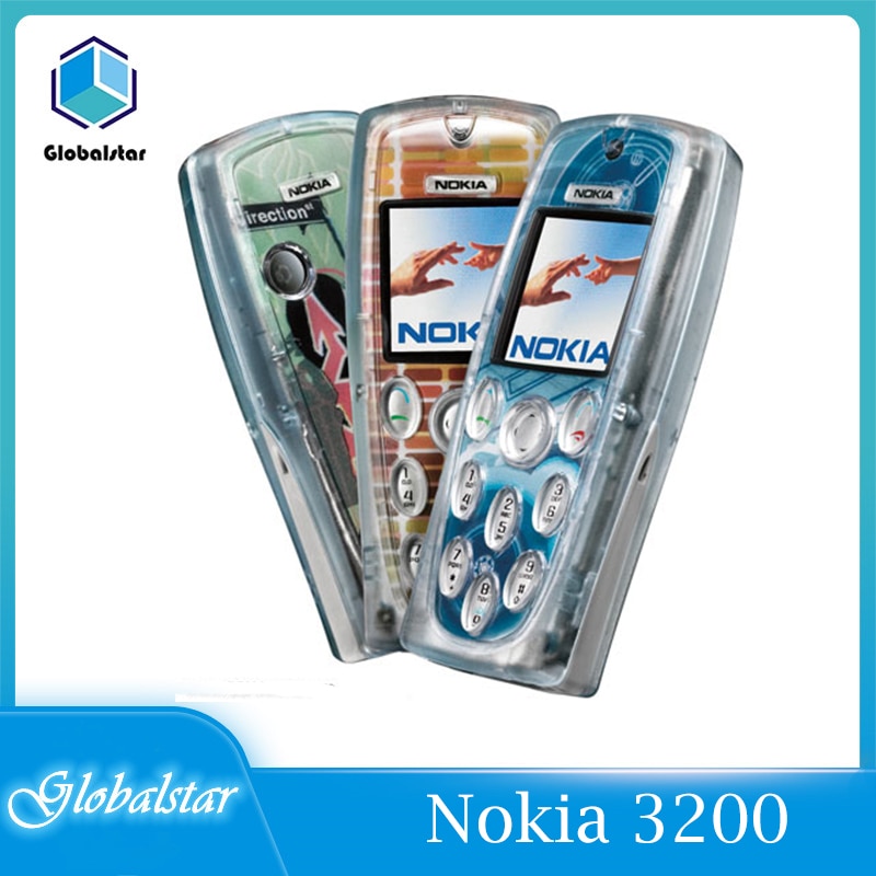 Nokia 3200 Refurbished Original Unlocked Nokia 3200 phone GSM 900/1800 mobile phone with arabic/russia language free shipping