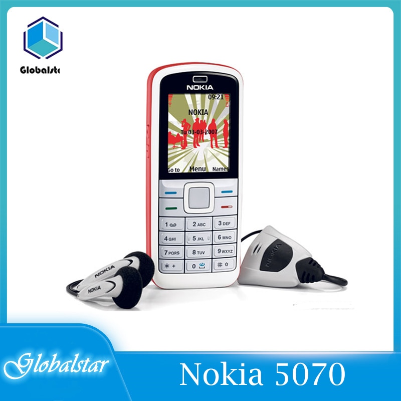 Nokia 5070 refurbished original Nokia 5070 Cell phone cheap phone unlocked GSM multi languages 1 year warranty