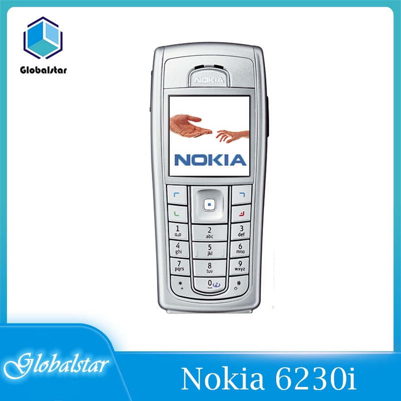 Nokia 6230i refurbished Original Unlocked Nokia 6230 6230i 850mAh Support Russian Keyboard & Arabic Keyboard free shipping