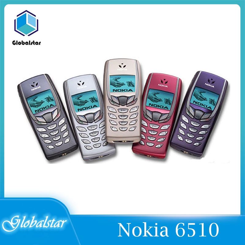 Nokia 6510 refurbished Original Unlocked Nokia 6510 2G GSM Unlocked Cheap Celluar Phone one year warranty Free Shipping