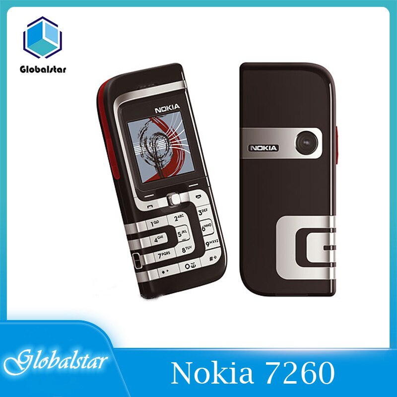 7260 Original Refurbished Nokia 7260 Mobile Phone Old Cheap Phone Gold color refurbished