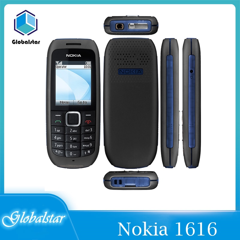 Nokia 1616 Refurbished mobile phones Original GSM Unlocked phone Cheap Good Quality Cell Phone Free shipping Fast delivery