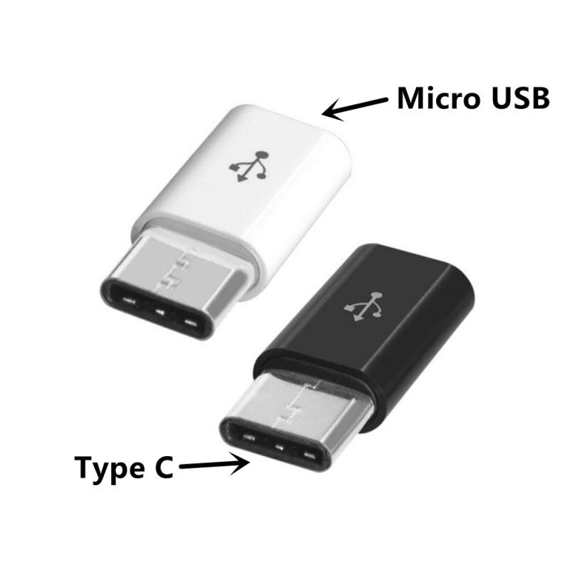 Type-C Adapter USB C To Micro USB Cable Alloy Micro USB Male To Type C Female Adapter Converter Connector For Tablet Xiaomi New