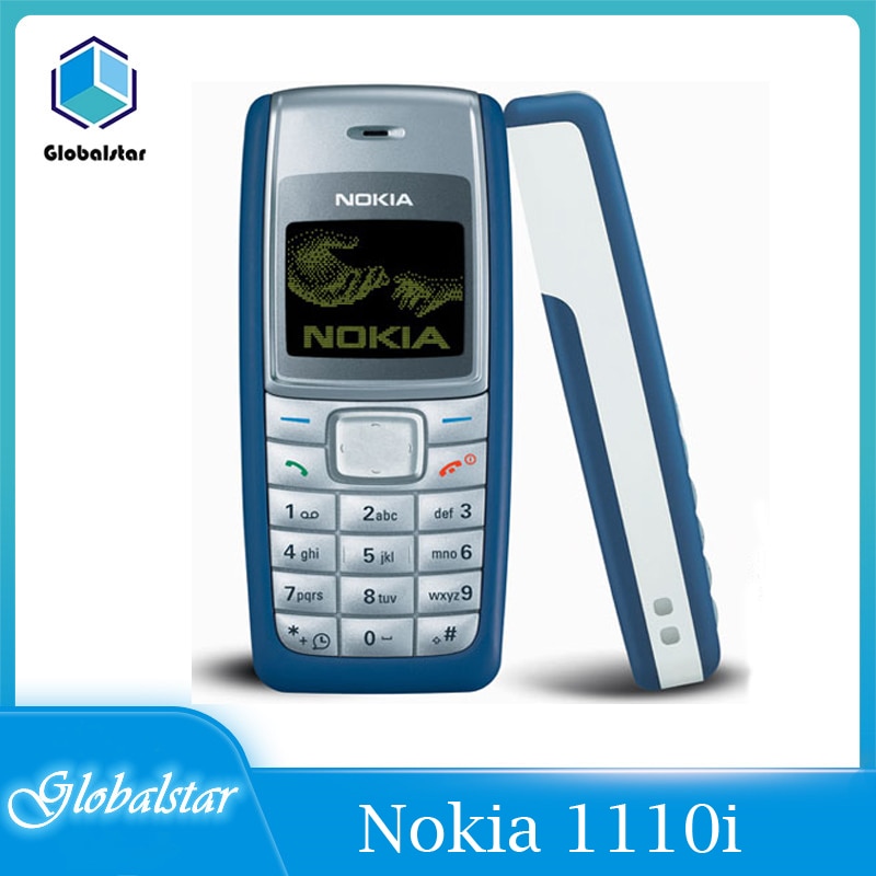 Nokia 1110 refurbished Original Nokia 1110i Mobile Phone Unlocked cheap Old Mobile Classic Phone 1 Year Warranty