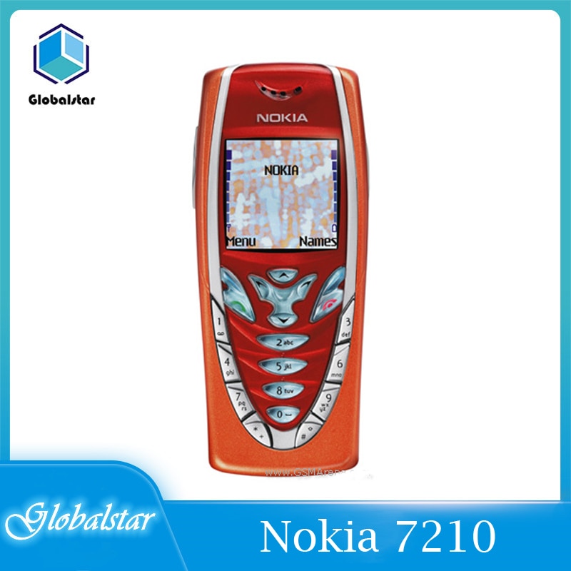 Nokia 7210 refurbished Original Unlocked Cell Phone Old Good quality Cheap Phone 1year warrnty Free shipping