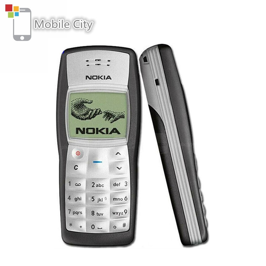 Unlocked NOKIA 1100 Classic Mobile Phone GSM 900/1800 Support Multi-Language Used Cellphones