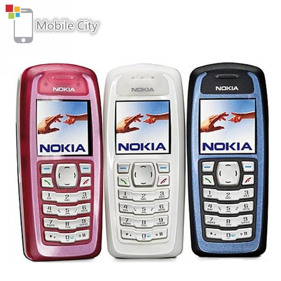 Unlocked Nokia 3100 Refurbished Mobile Phone 2G Bar 850mah Support Russian/Arabic keyboard Used Phone