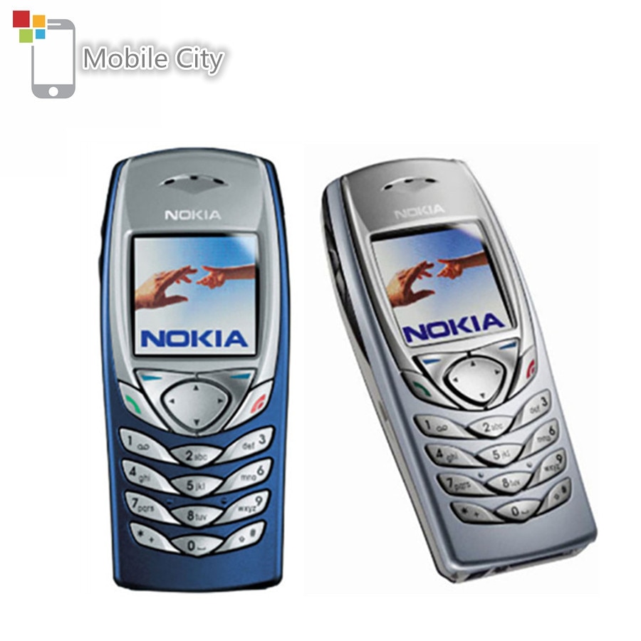 Unlocked Nokia 6100 Phone 2G GSM 900/1800 Support Multi-Language Refurbished Used Cell Phone