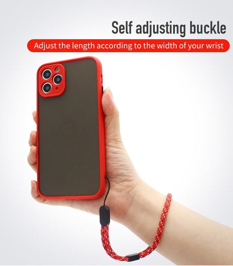 Long and Short Braid Phone Lanyard Necklace Wrist Strap for iphone huawei redmi xiaomi Samsung Camera GoPro String Holders