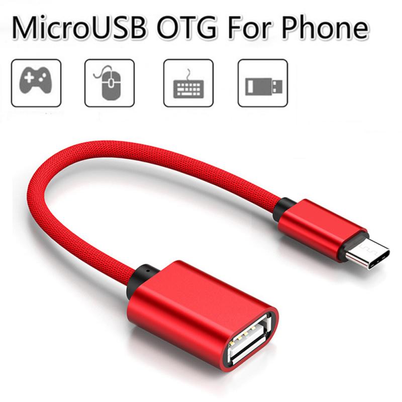 Metal USB 3.0 Type C Male To USB Female OTG Data Sync Converter Adapter Cable For Samsung Redmi Huawei Xiaomi Android Phone