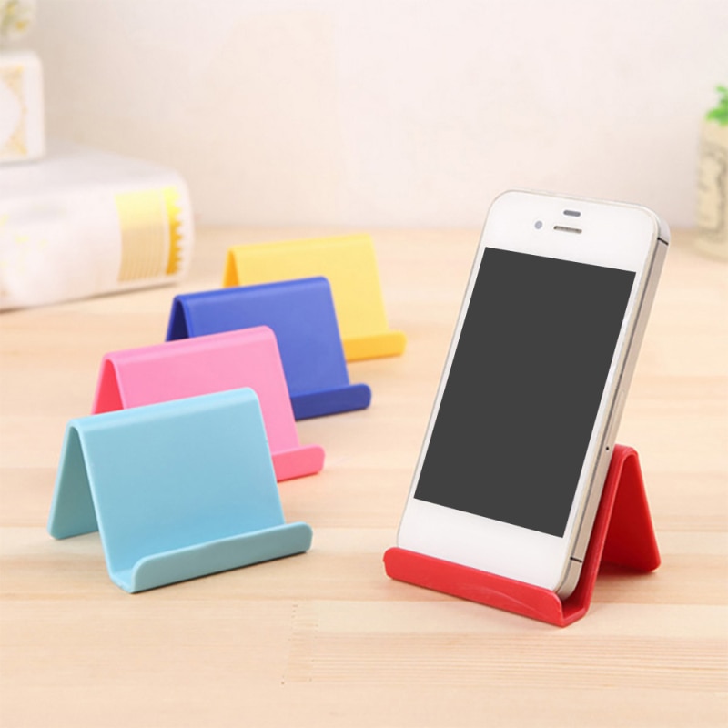 Universal Mobile Phone Accessories 1Pc Portable Mini Desktop Stand Table Cell Phone Holder For IPhone Samsung Xiaomi Huawei