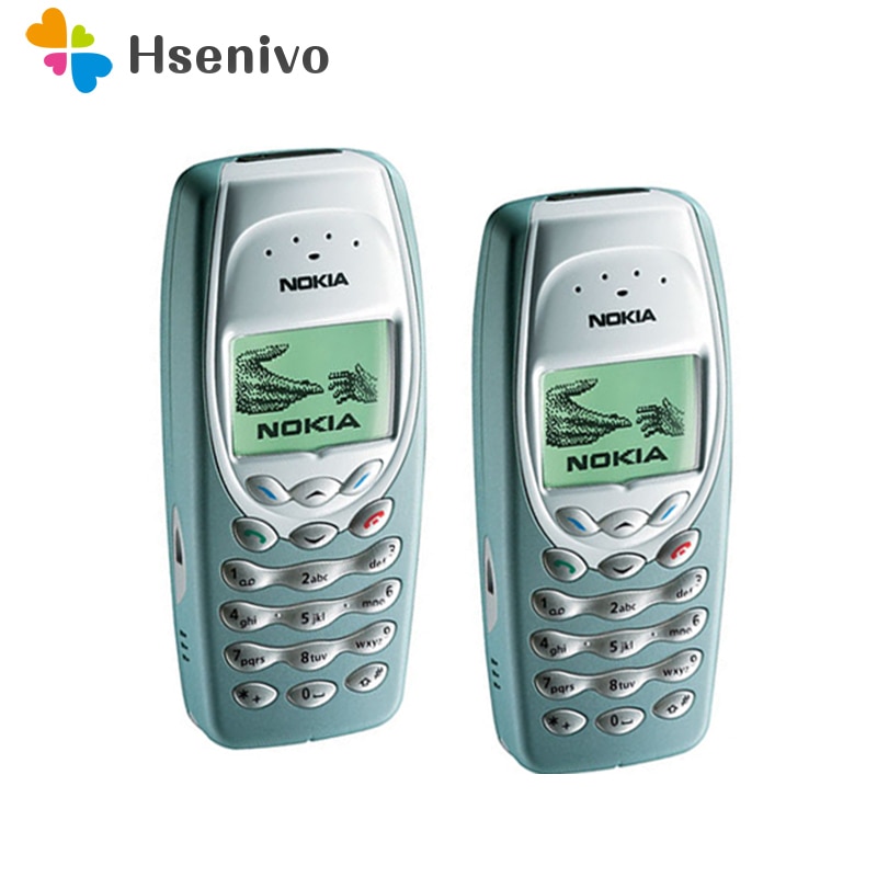 Nokia 3410 Refurbished-Nokia 3410 Mobile Cell Phone Original Unlocked Refurbished Cheap Phone Free shipping