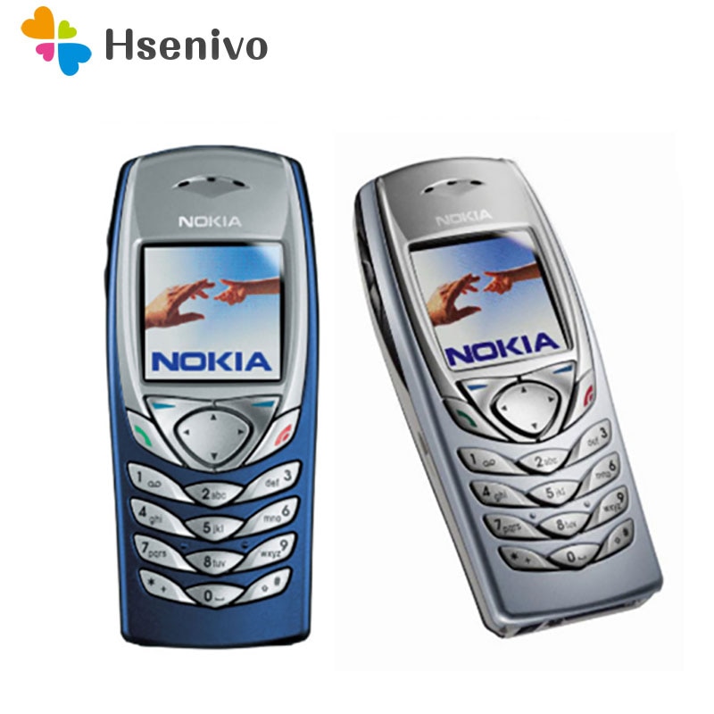 Nokia 6100 Refurbished-Original NOKIA 6100 Cheap GSM Mobile Phone Support Multilingual language refurbished Free shipping