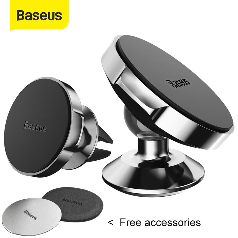 Baseus Magnetic Car Holder For Phone Universal Holder Cell Mobile Phone Holder Stand For Car Air Vent Mount GPS Car Phone Holder