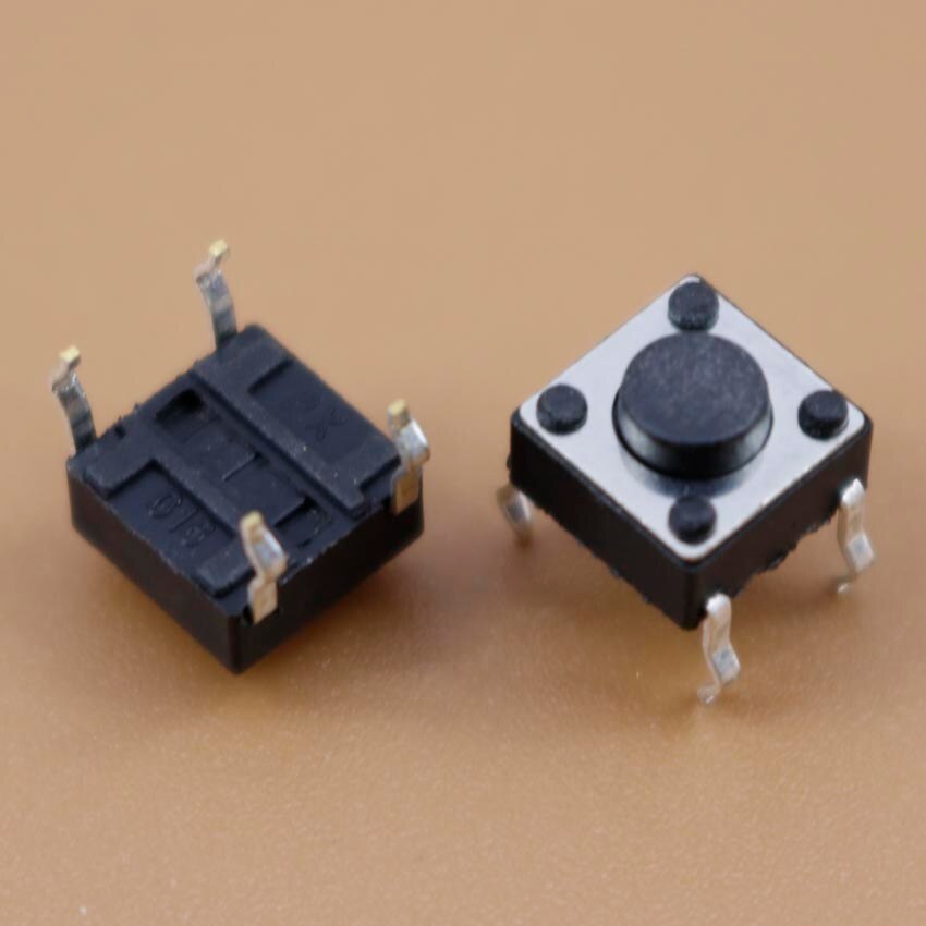 YuXi 1PCS/LOT Tact Switch 6*6*4.3 high 4.3mm Tact Switch