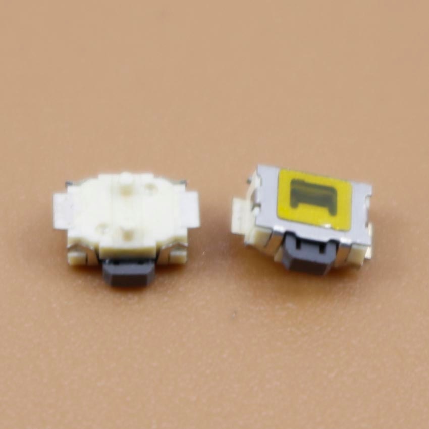 YuXi 1pcs/lot White Small turtle button switch, 2 Fixed column