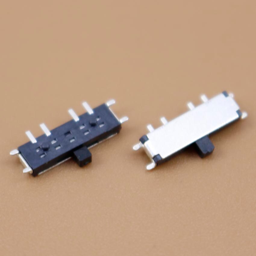 YuXi 3-Position 8-Pin DPDT Mini SMD SMT Slide Switch