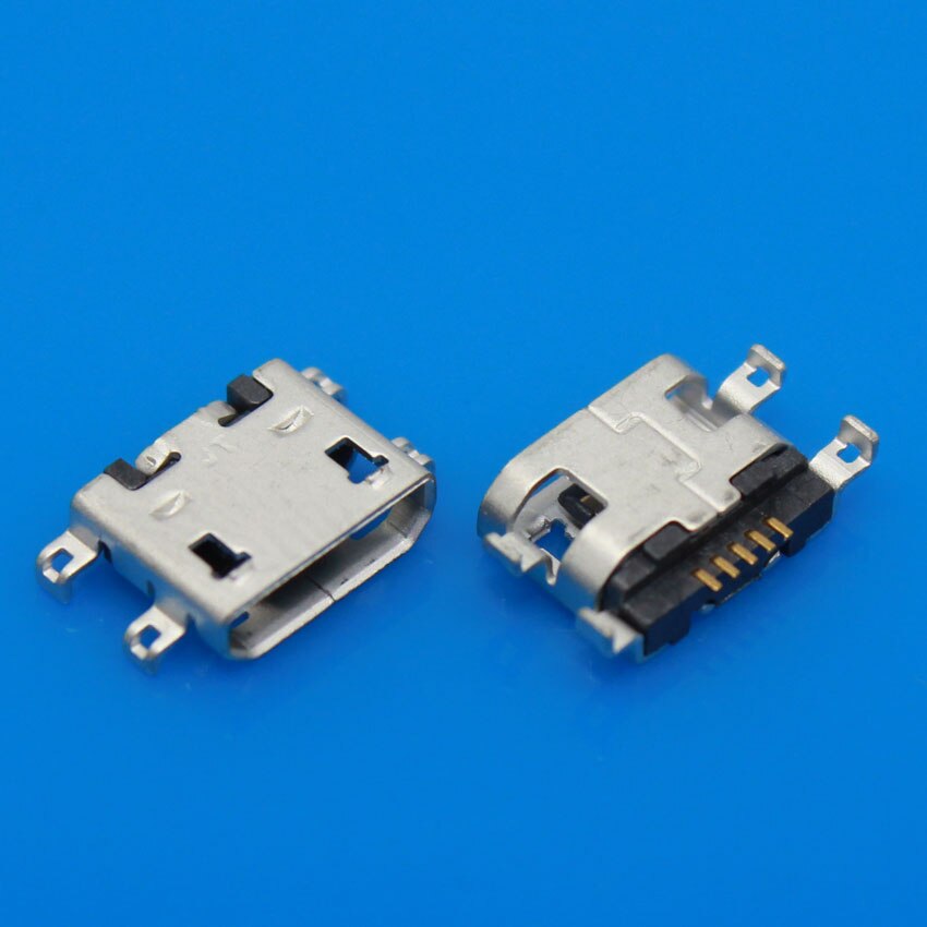 JCD 1PCS/LOT Sink plate 5P Micro USB Jack for Lenovo S720 A298T S890 S880 P700 A710E LePad