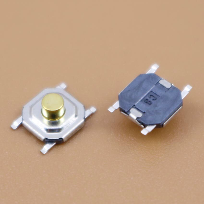 YuXi 4*4*2.5MM touch micro switch button switch copper head key 4X4X2.5 Hot wholesale