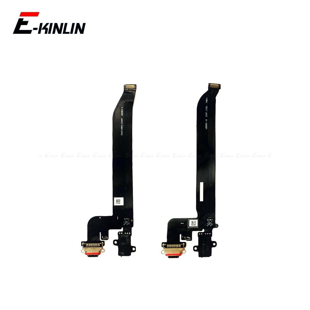 High Quality For OnePlus 5 5T 6 6T 7 8 Pro Type C USB Charging Port Dock Connector Flex Cable Replacement Assembly Parts