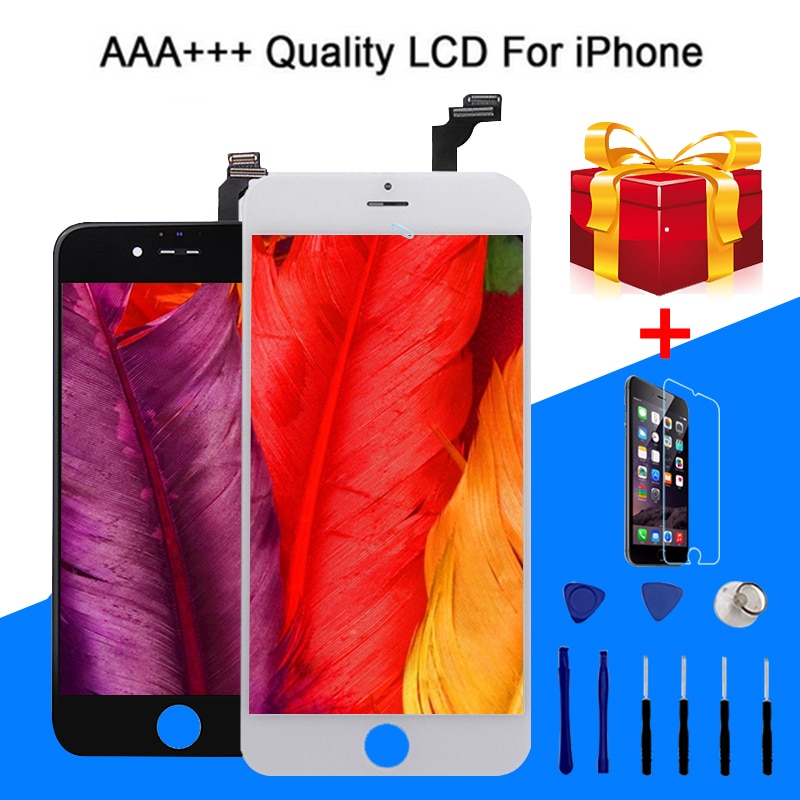 High Quality AAA+++ LCD For iPhone 6S 6 7 8 Plus X XR XS Max LCD Display 3D Touch Screen Digitizer Assembly Replacement Pantalla