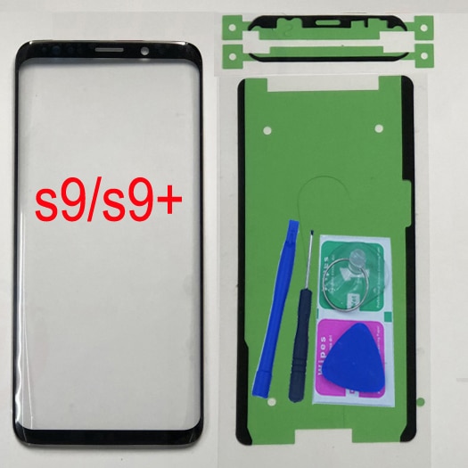 For Samsung Galaxy S9 G960 G960F Original Phone Front Outer Glass Panel For Samsung S9 Plus G965 G965F Touch Screen Replacement