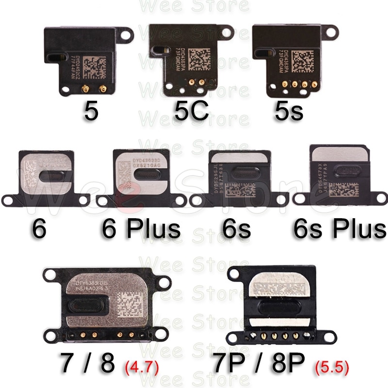 Original Top Earpiece Flex For iPhone 6 6s 7 8 Plus 5 5S SE Phone Small Earphone Headphone Ear Speaker Flex Cable