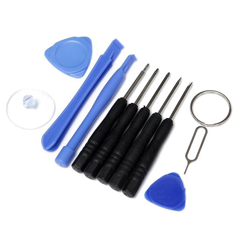 ALLOET 11 in 1 Mobile Phones Opening Screen Pry Tools Repair Kit Mini Screwdrivers Tools Set For iPhone Samsung Moblie Phone