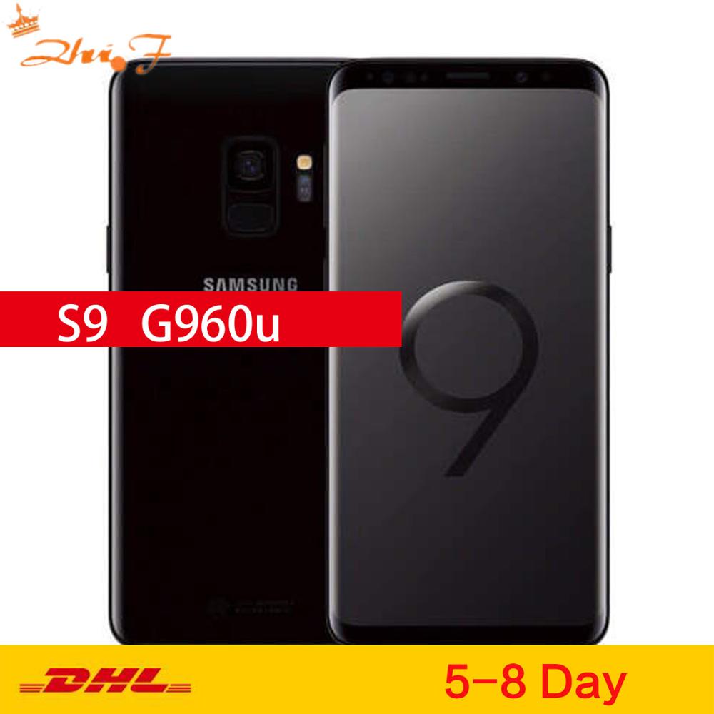 Samsung Galaxy S9 G960U Original Unlocked LTE Android Cell Phone Octa Core 5.8" 12MP 4G RAM 64G ROM Snapdragon 845 NFC 3000mAh