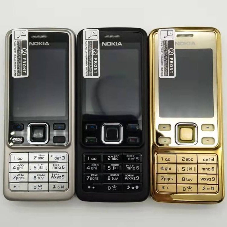 Nokia 6300 Refurbished-Original Unlocked 5MP GSM Support Russian&Arabic Keyboard Mobile Phone Tri-Band Multi-language