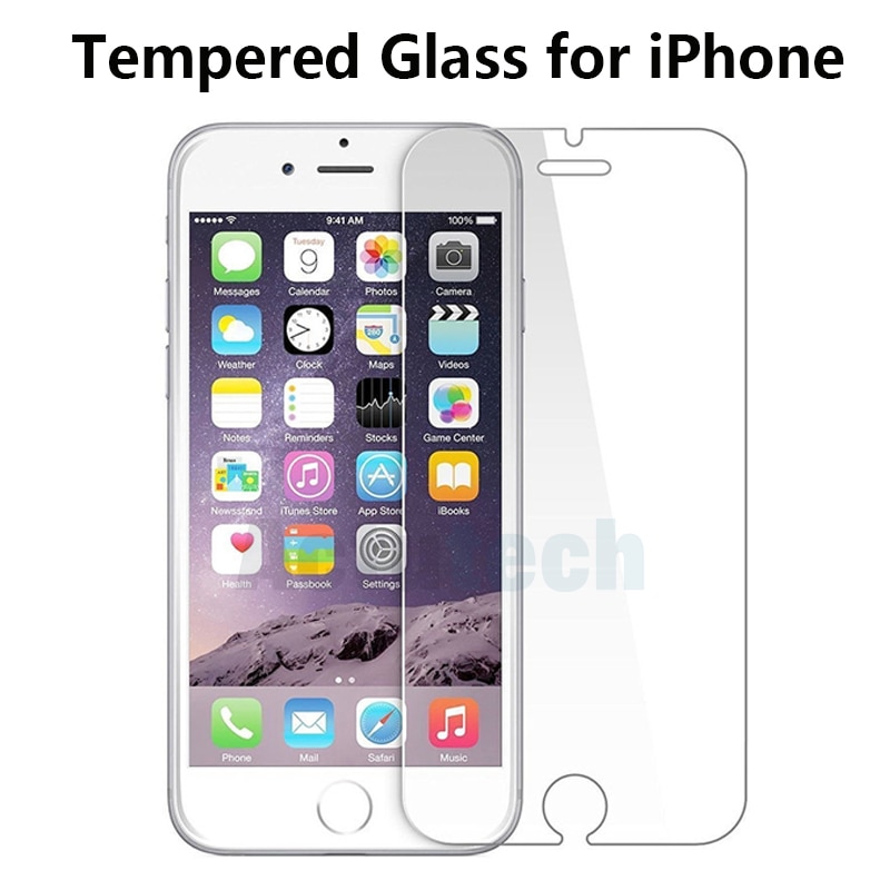 Tempered Glass for iPhone 12 Pro 6S 7 8 Plus XR XS Max Protection Glass Screen Protector for iPhone 11 Pro Protection Glass Film